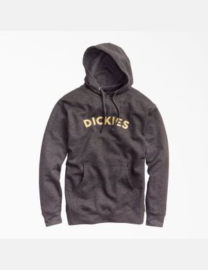 Dickies Fleece Block Logo Grises | NULDVB318
