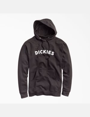 Dickies Fleece Block Logo Negros | WDCOMV708