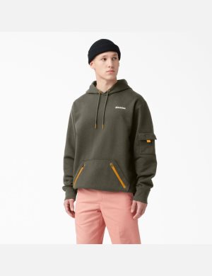 Dickies Fleece Cargo Verdes | GXPNRZ697