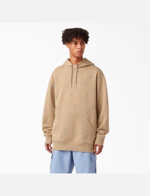 Dickies Fleece Ditsy Print Marrom | NYICPV591