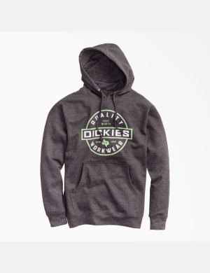 Dickies Fleece Quality Workwear Estampados Grises | MKFBIR532