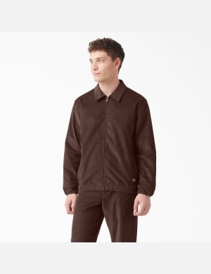 Dickies Forro Corduroy Chocolate Marrom | HRLVPQ148