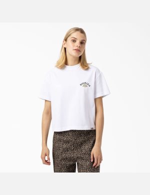 Dickies Fort Lewis Cropped Estampados Blancos | OLXJTM023