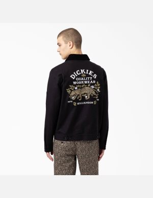 Dickies Fort Lewis Embroidered Negros | YEJXGC561