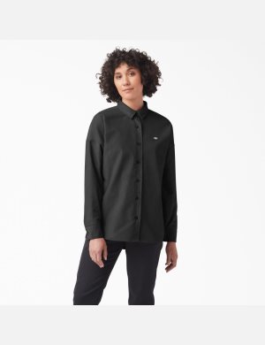 Dickies Halleyville Oversized Corduroy Negros | USMOBR795
