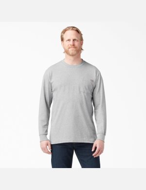 Dickies Heavyweight Crew Neck T-Shirt Grises | YADUJO536