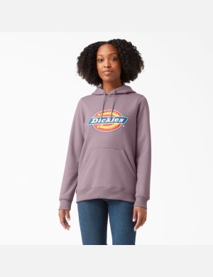 Dickies Heavyweight Logo Morados | QCAGUW831
