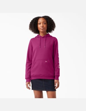 Dickies Heavyweight Logo Sleeve Fucsia | ONDVXR371