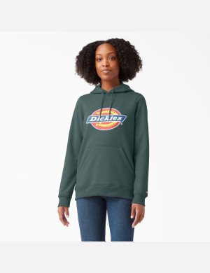 Dickies Heavyweight Logo Verdes | NKUIYZ013
