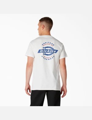 Dickies Heritage Estampados Blancos | TQRPCK081