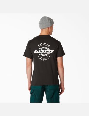 Dickies Heritage Estampados Negros | OARNIL094
