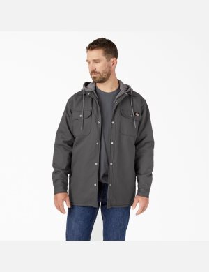 Dickies Hydroshield Duck Encapuchado Grises | NATBJW056