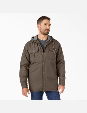 Dickies Hydroshield Duck Encapuchado Marrom Claro | QCYGLF079