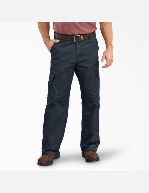 Dickies Loose Fit Directo Leg Azul Marino | IJEKXY576