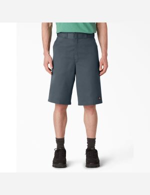 Dickies Loose Fit Planos Front Grises | KBQXVN896