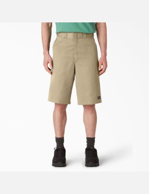 Dickies Loose Fit Planos Front Kaki | JRSWYP675