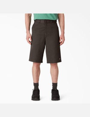 Dickies Loose Fit Planos Front Marrom Oscuro | ZYDLJF912