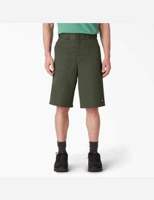Dickies Loose Fit Planos Front Verde Oliva Verdes | CJYUBV049