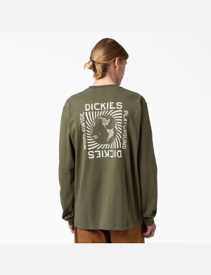 Dickies Marbury T-Shirt Verdes | HCVOQW057