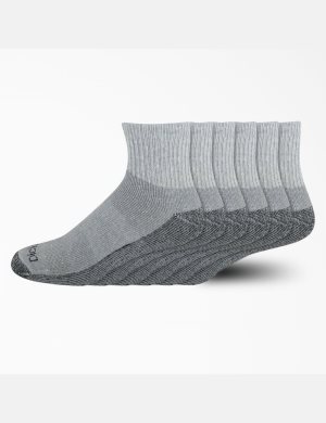 Dickies Moisture Control Quarter Grises | QNJTGS792