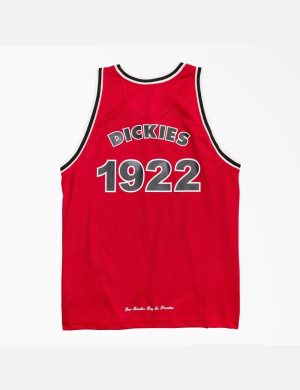 Dickies New York Sunshine x 100 Year Champion Jersey Rojos | CXFIEJ603