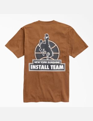 Dickies New York Sunshine x Jump Ball Marrom | VUKOWF416