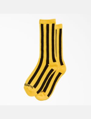 Dickies New York Sunshine x Stripes Amarillos | VUFMPQ350