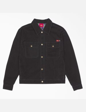Dickies Opening Ceremony Flock Denim Utility Negros | GZWOVX741