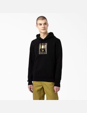 Dickies Pacific Embroidered Estampados Negros | ACKPMQ516