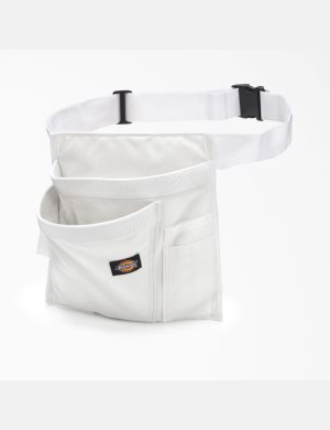 Dickies Painters Trabajo Apron with Pouch Blancos | ZIMUXK712