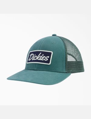 Dickies Patch Logo Trucker Verdes | CASFMJ895