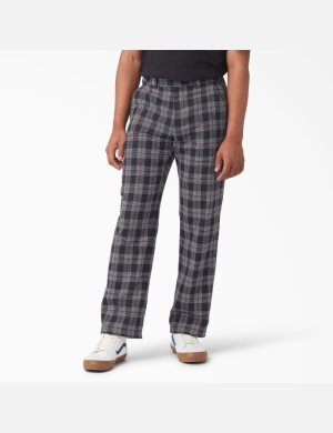 Dickies Planos Front Plaid Vino Negros | CUZXQB729
