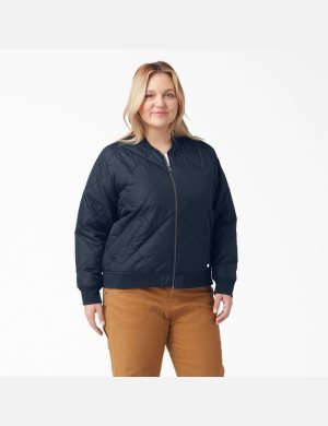 Dickies Plus Bomber Azul Marino | EIHNVY138