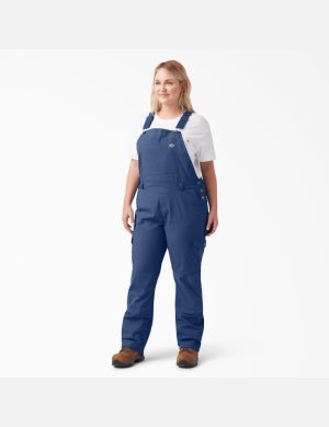 Dickies Plus Cooling Ripstop Bib Azules | FOBJXW672