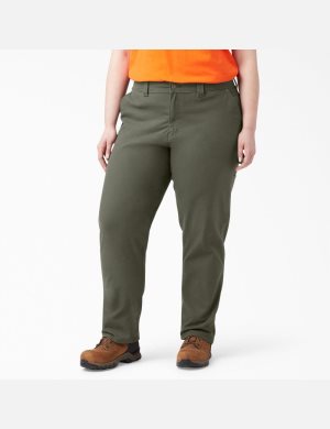 Dickies Plus Duck Carpenter Verdes | GFHWZN031