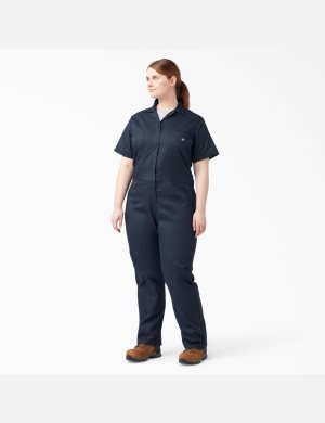 Dickies Plus FLEX Cooling Corta Sleeve Azul Marino | PXGKMC108