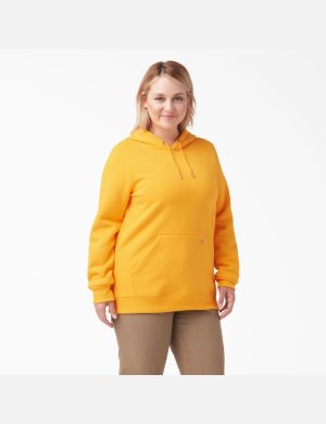 Dickies Plus Heavyweight Logo Sleeve Amarillos | BIZRGQ368
