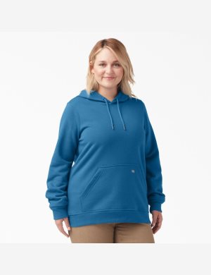 Dickies Plus Heavyweight Logo Sleeve Azules | BOQMHI248