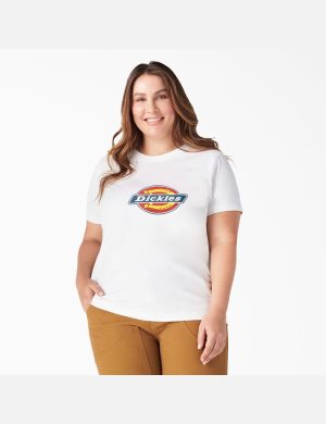Dickies Plus Logo Estampados Blancos | TWIAYS713