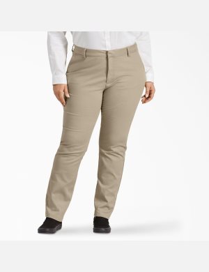 Dickies Plus Perfect Shape Bootcut Grises | IFRJKX209