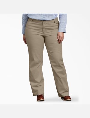 Dickies Plus Relaxed Fit Directo Leg Marrom | JEXCQM793