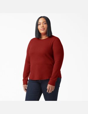Dickies Plus Thermal Shirt Naranjas | FSMEPO576