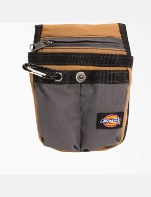 Dickies Pouch with Zip Pocket Marrom | IEUXHZ194