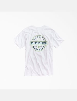 Dickies Quality Workwear Estampados Blancos | YWIGCQ952