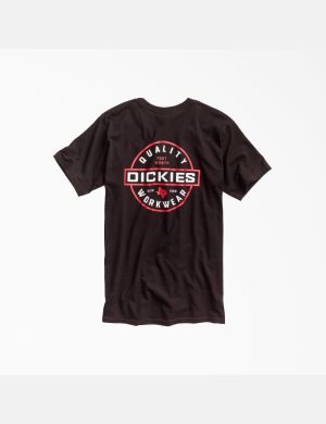 Dickies Quality Workwear Estampados Negros | POUYKZ619