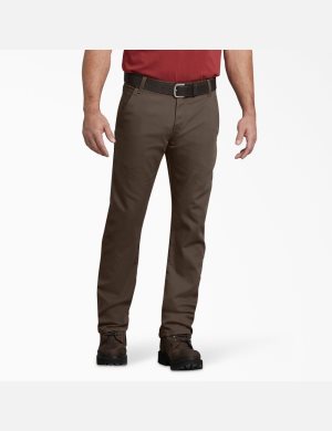Dickies Regular Fit Directo Leg Duck Carpenter Marrom Claro | TERWLN309