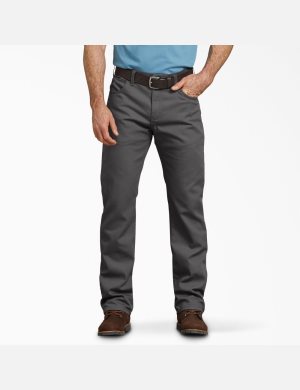 Dickies Regular Fit Directo Leg Duck Grises | IKADHT764