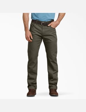 Dickies Regular Fit Directo Leg Duck Verdes | HUQPBR294