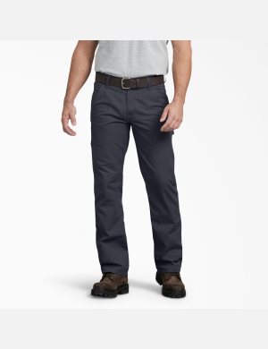 Dickies Regular Fit Directo Leg Ripstop Carpenter Grises | IPQZFA237
