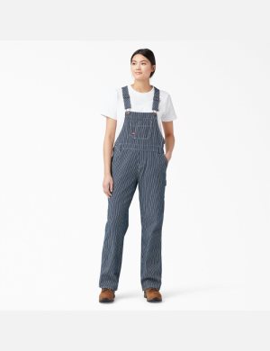Dickies Relaxed Fit Bib Stripes | YOXGZP194